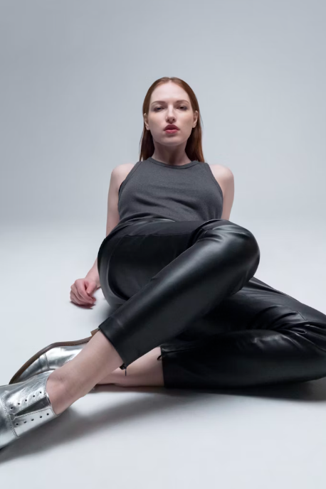 leather pants women