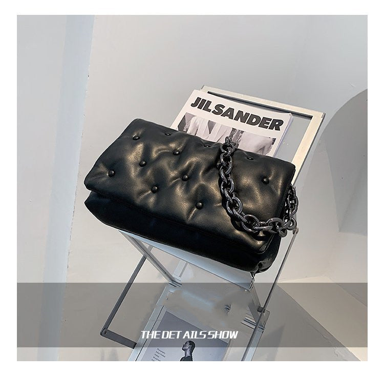 Fashion Simple Single Shoulder Chain Small Square Bag - LODIMAE FASHION