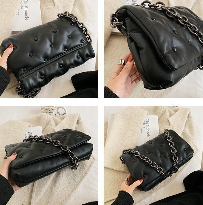 Fashion Simple Single Shoulder Chain Small Square Bag - LODIMAE FASHION