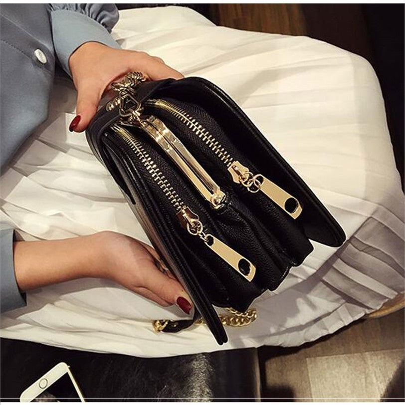 Handbags Clutch Bag Ladies Messenger Bags With Metal Buckle - LODIMAE FASHION
