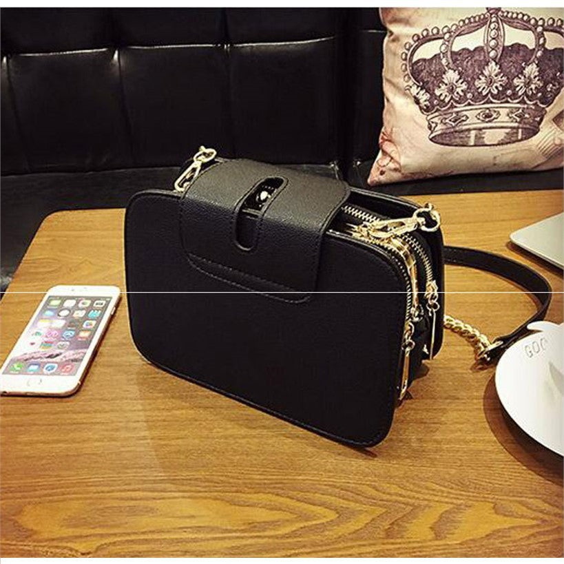 Handbags Clutch Bag Ladies Messenger Bags With Metal Buckle - LODIMAE FASHION
