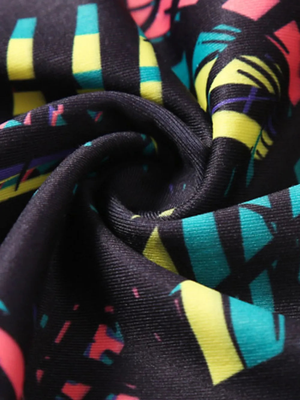 Printed Wide Waistband Active Leggings with Stirrups - LODIMAE FASHION