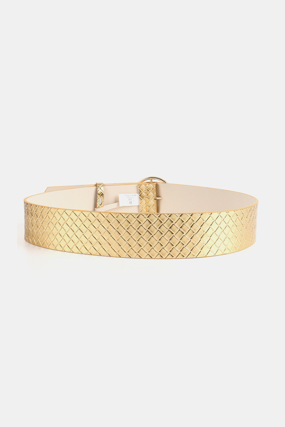 PU Leather Circle Shape Buckle Belt - LODIMAE FASHION