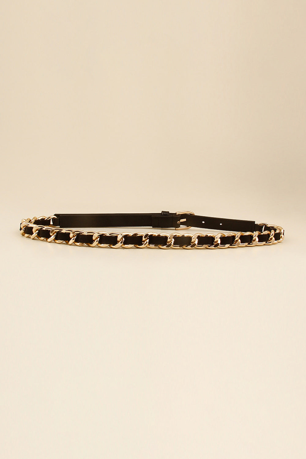 PU Chain Skinny Belt - LODIMAE FASHION