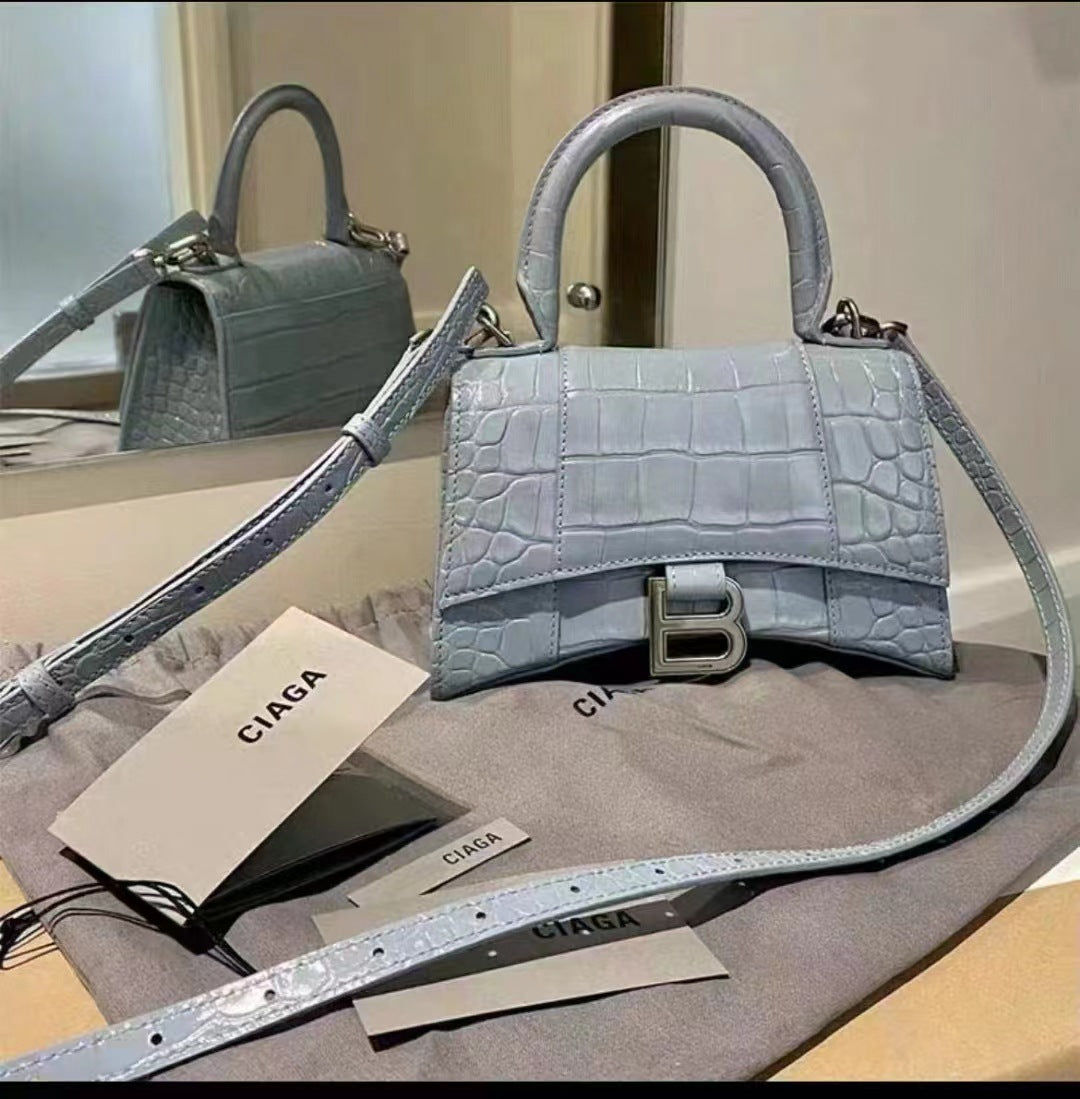 Elegant PU Leather Balenciaga Hourglass Bag - LODIMAE FASHION
