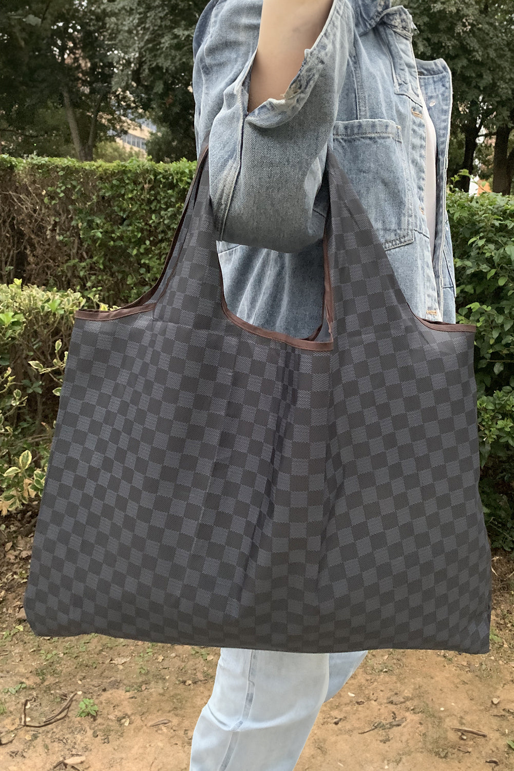 Foldable Large Eco-Friendly Tote Bag - Travel Shopping Bag UK - LODIMAE FASHION