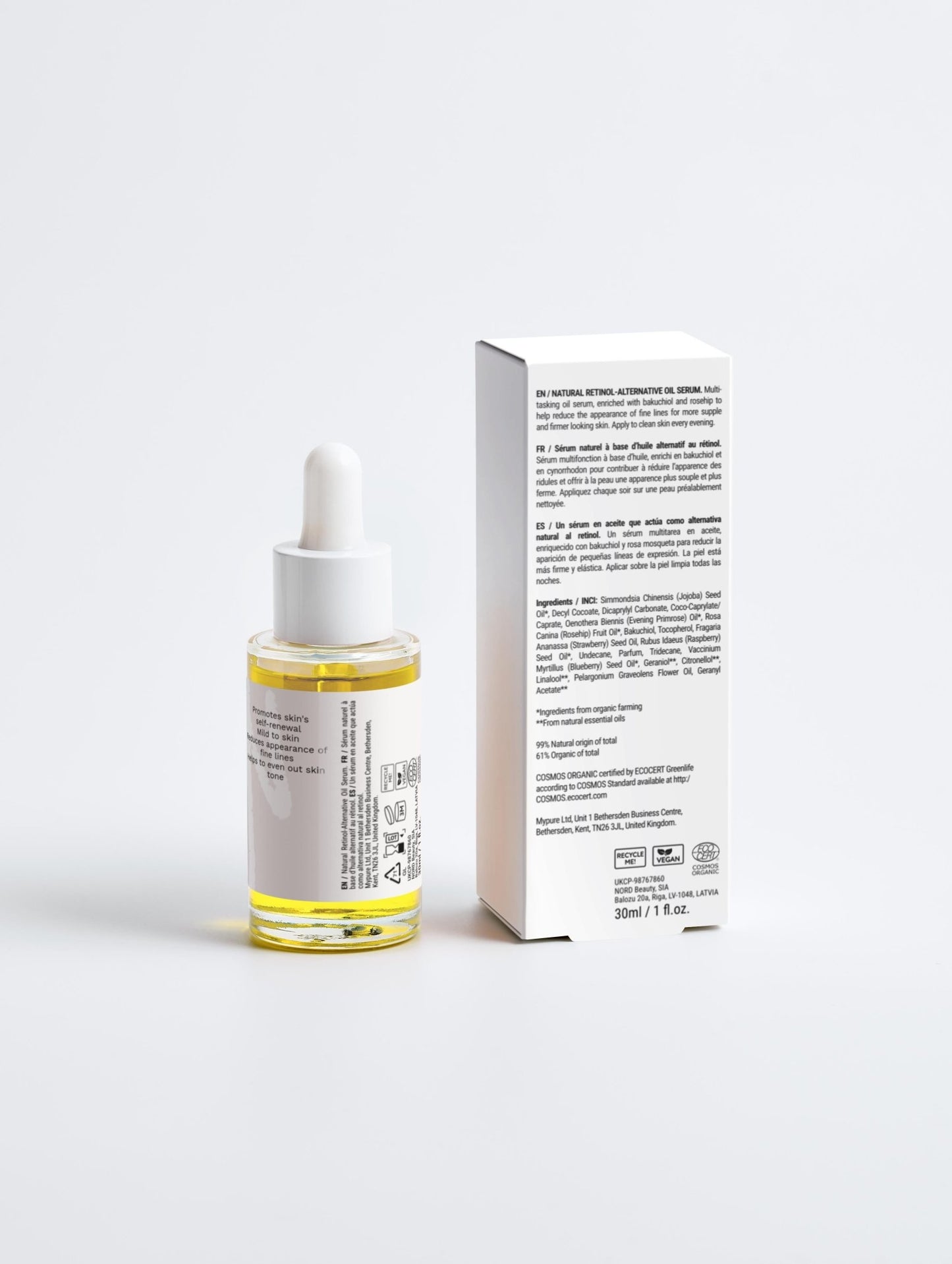 Natural Retinol-Alternative Oil Serum - Grace beauty H&C