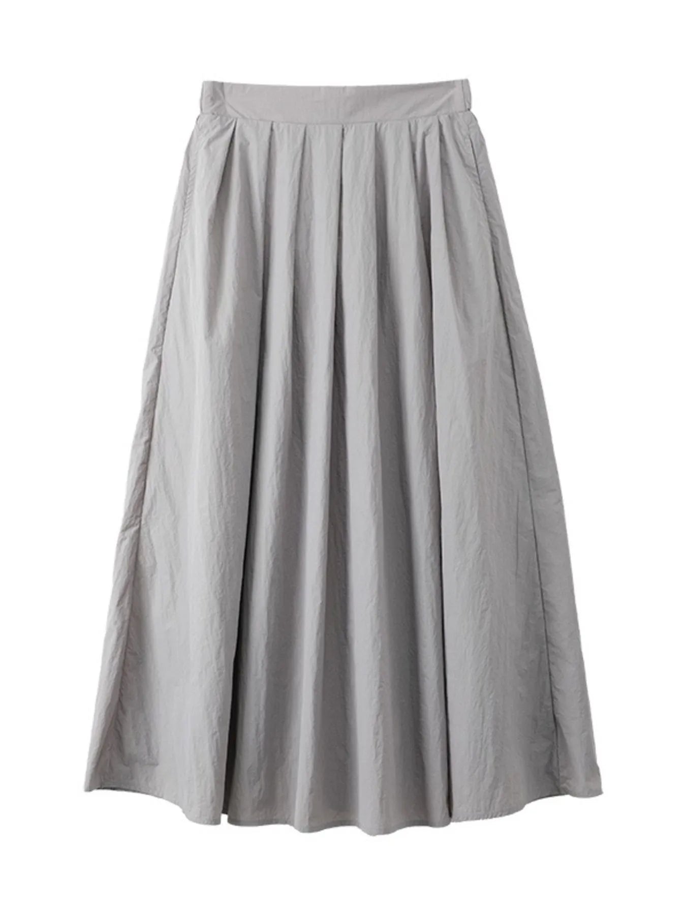 Pleated Linen Maxi Skirt - LODIMAE FASHION