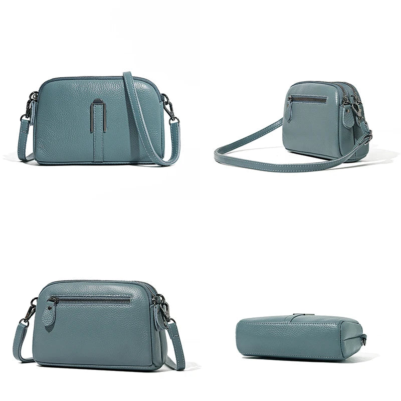 Genuine Leather Ladies Crossbody Bag - Luxury Underarm Shoulder Bag - LODIMAE FASHION