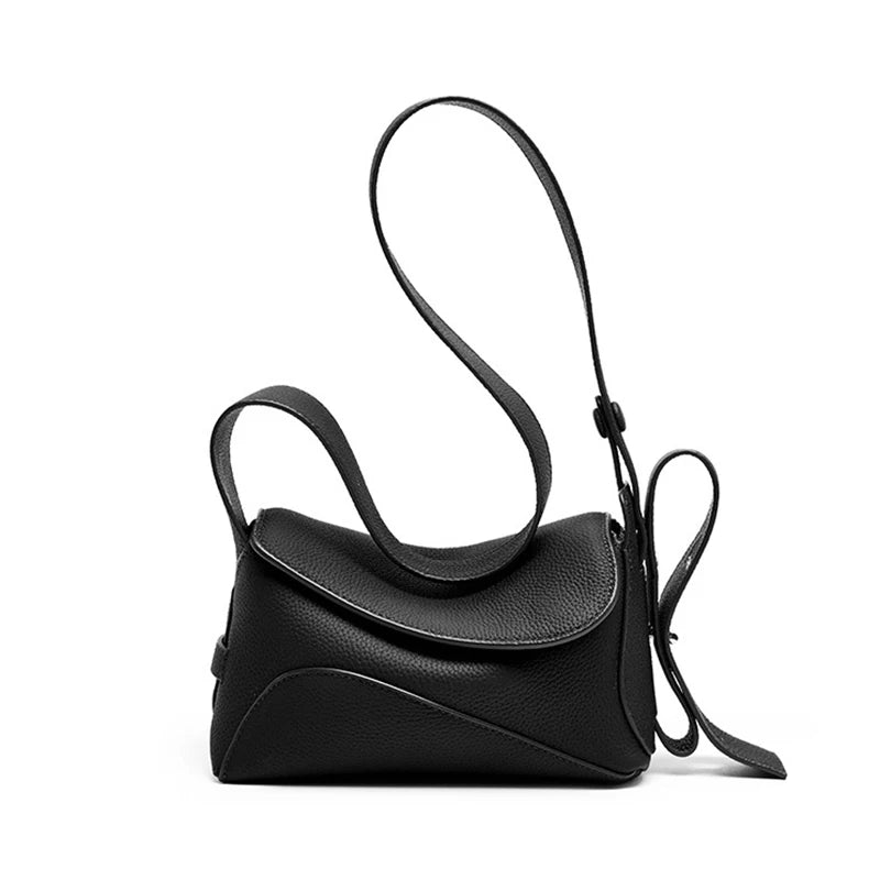Ladies Genuine Leather Style Shoulder Handbag - LODIMAE FASHION