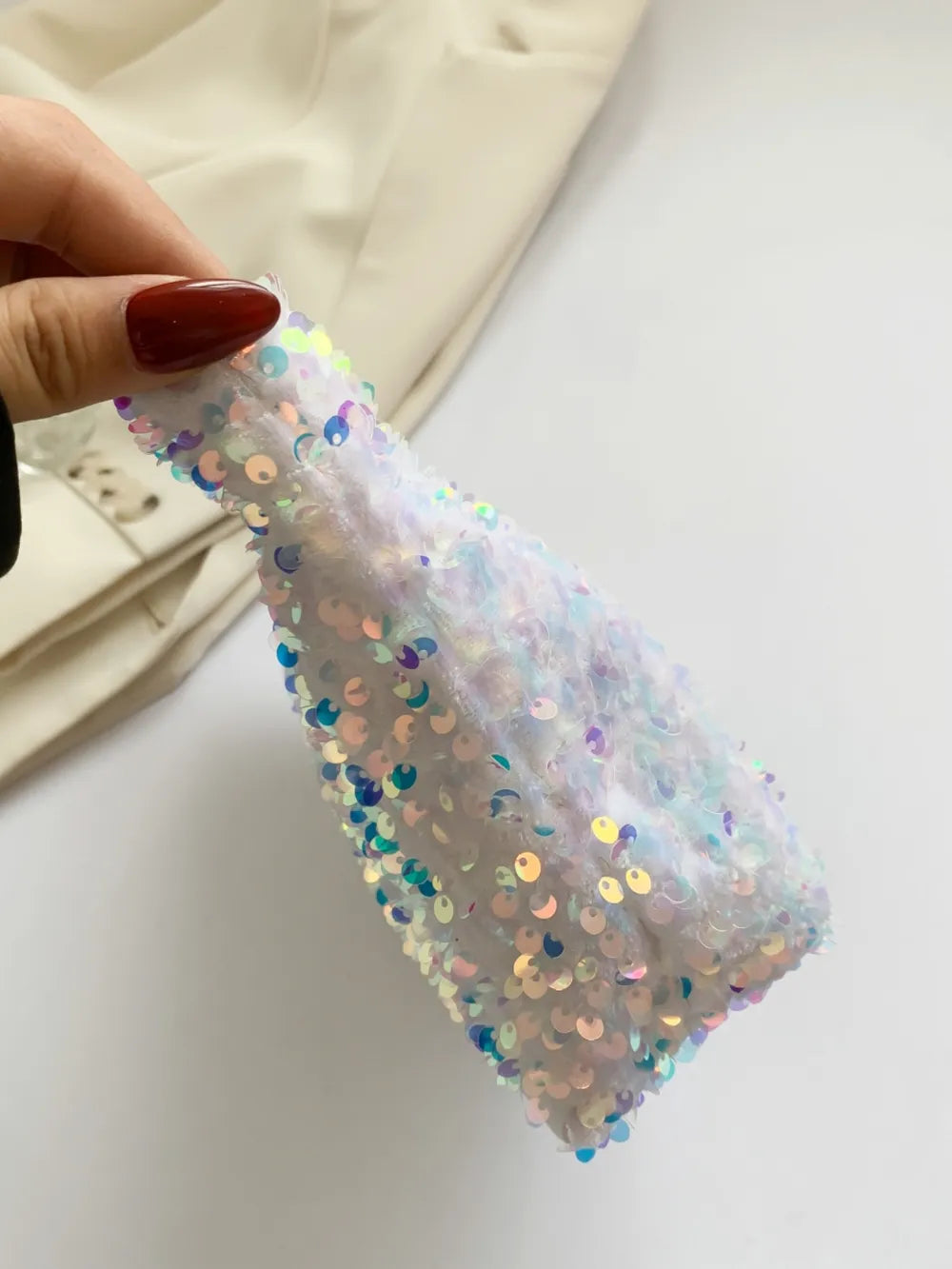 Sequin Clutch with Zipper - LODIMAE FASHION