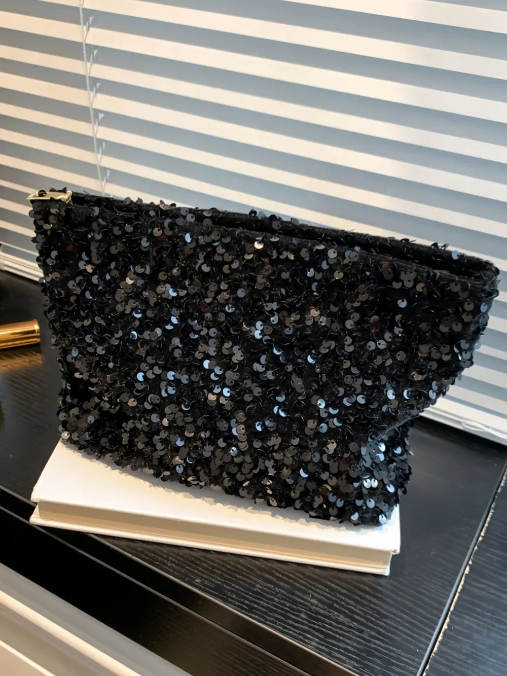 Sequin Clutch with Zipper - LODIMAE FASHION