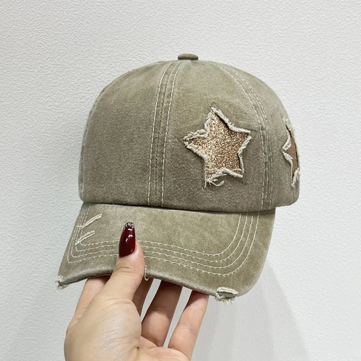 Star Adjustable Baseball Cap - LODIMAE FASHION