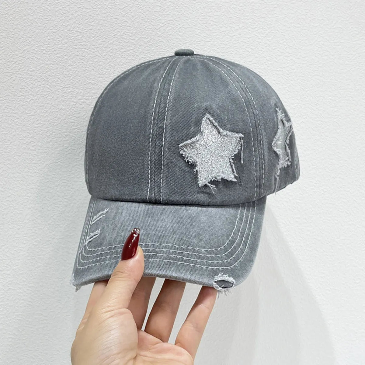 Star Adjustable Baseball Cap - LODIMAE FASHION