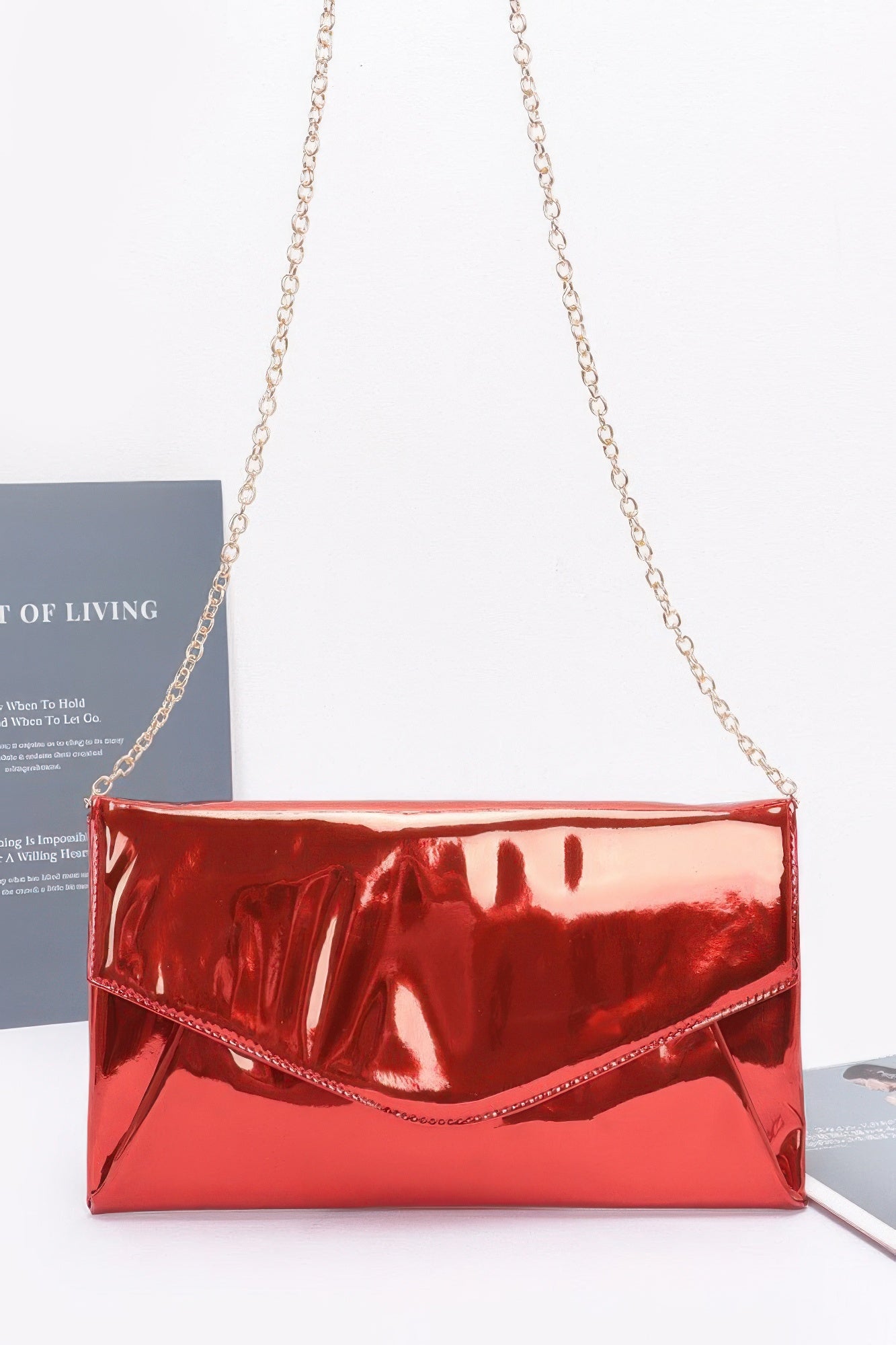 Mirror Envelope Clutch - LODIMAE FASHION