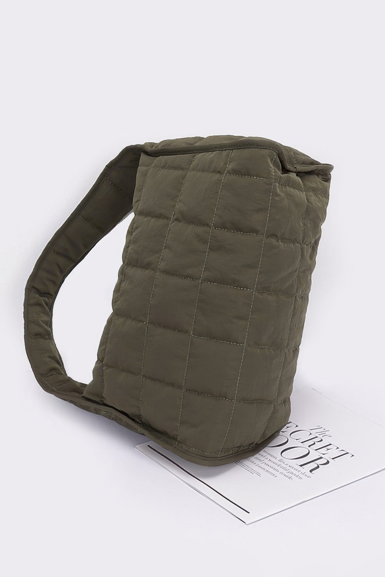 Quilted Nylon Shoulder Bag - LODIMAE FASHION