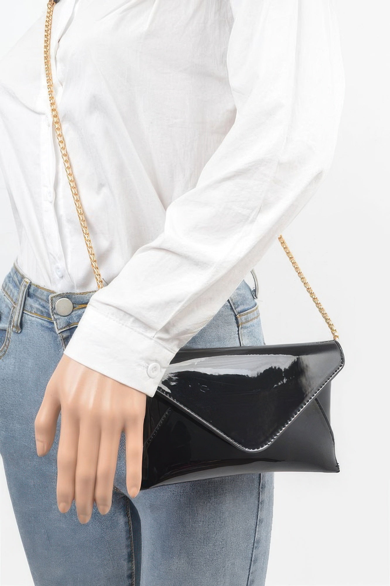 Enamel Envelope Clutch - LODIMAE FASHION