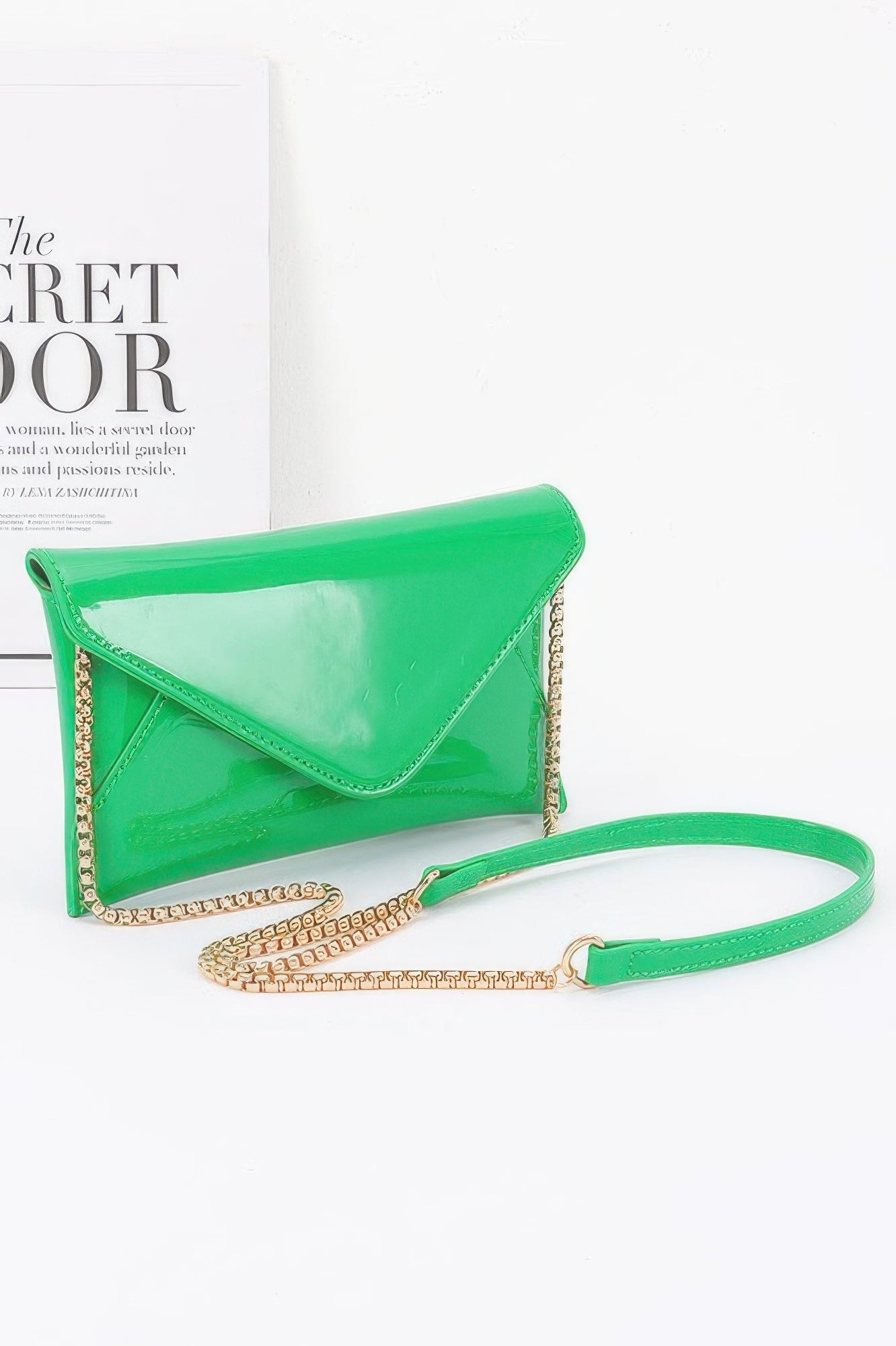 Enamel Envelope Clutch - LODIMAE FASHION