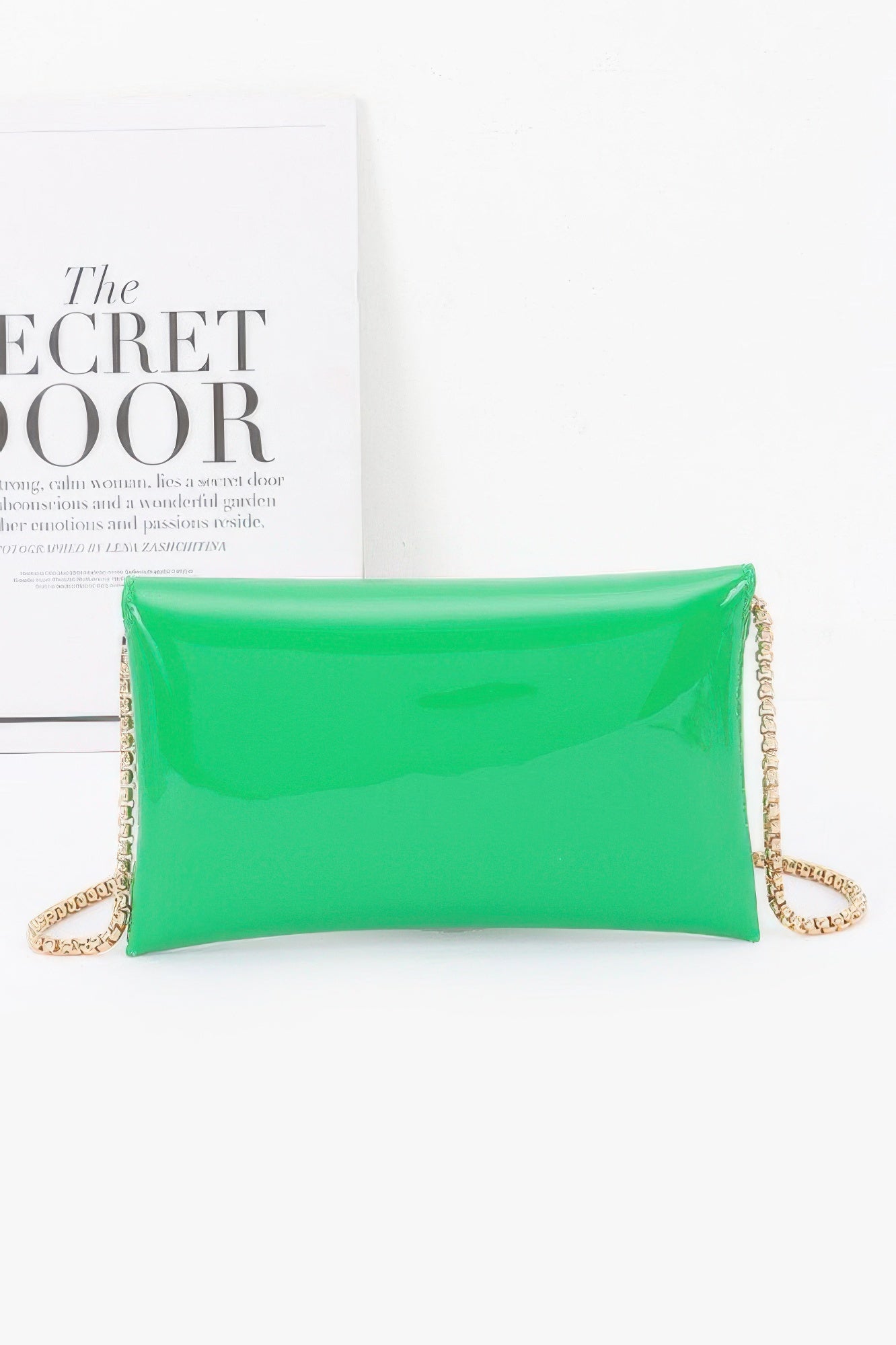 Enamel Envelope Clutch - LODIMAE FASHION