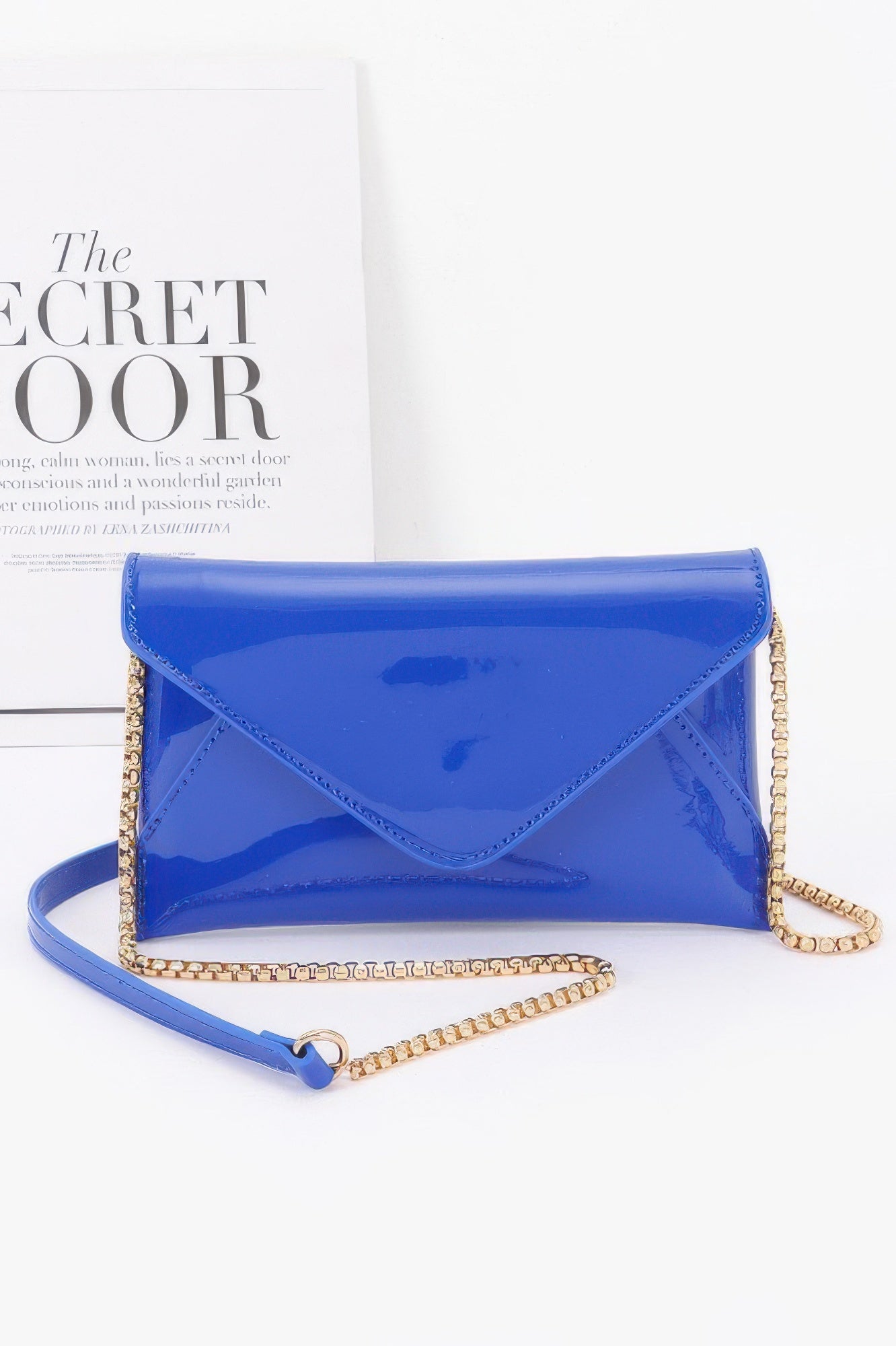 Enamel Envelope Clutch - LODIMAE FASHION