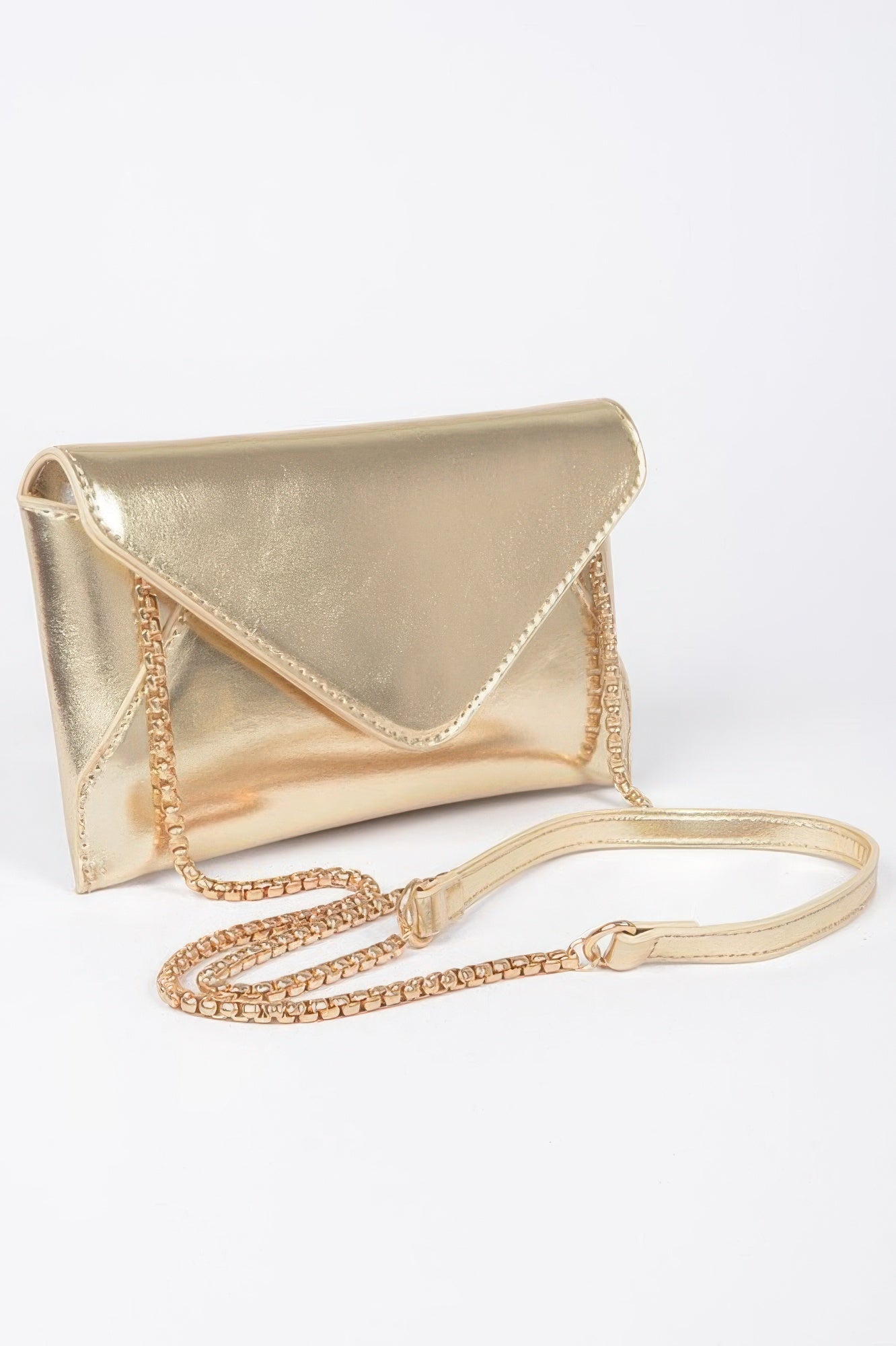 Metallic Small Envelope Clutch - LODIMAE FASHION