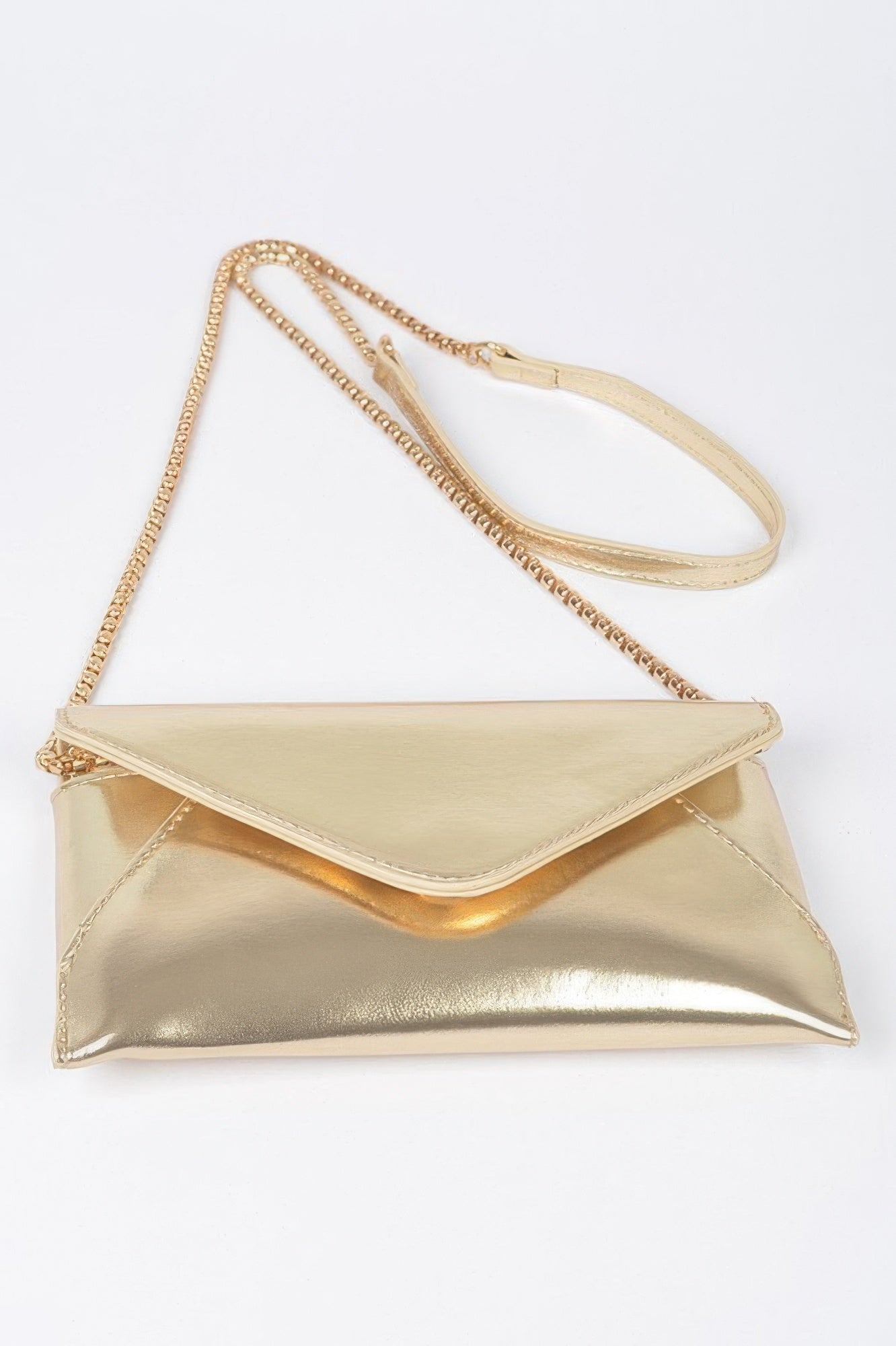 Metallic Small Envelope Clutch - LODIMAE FASHION