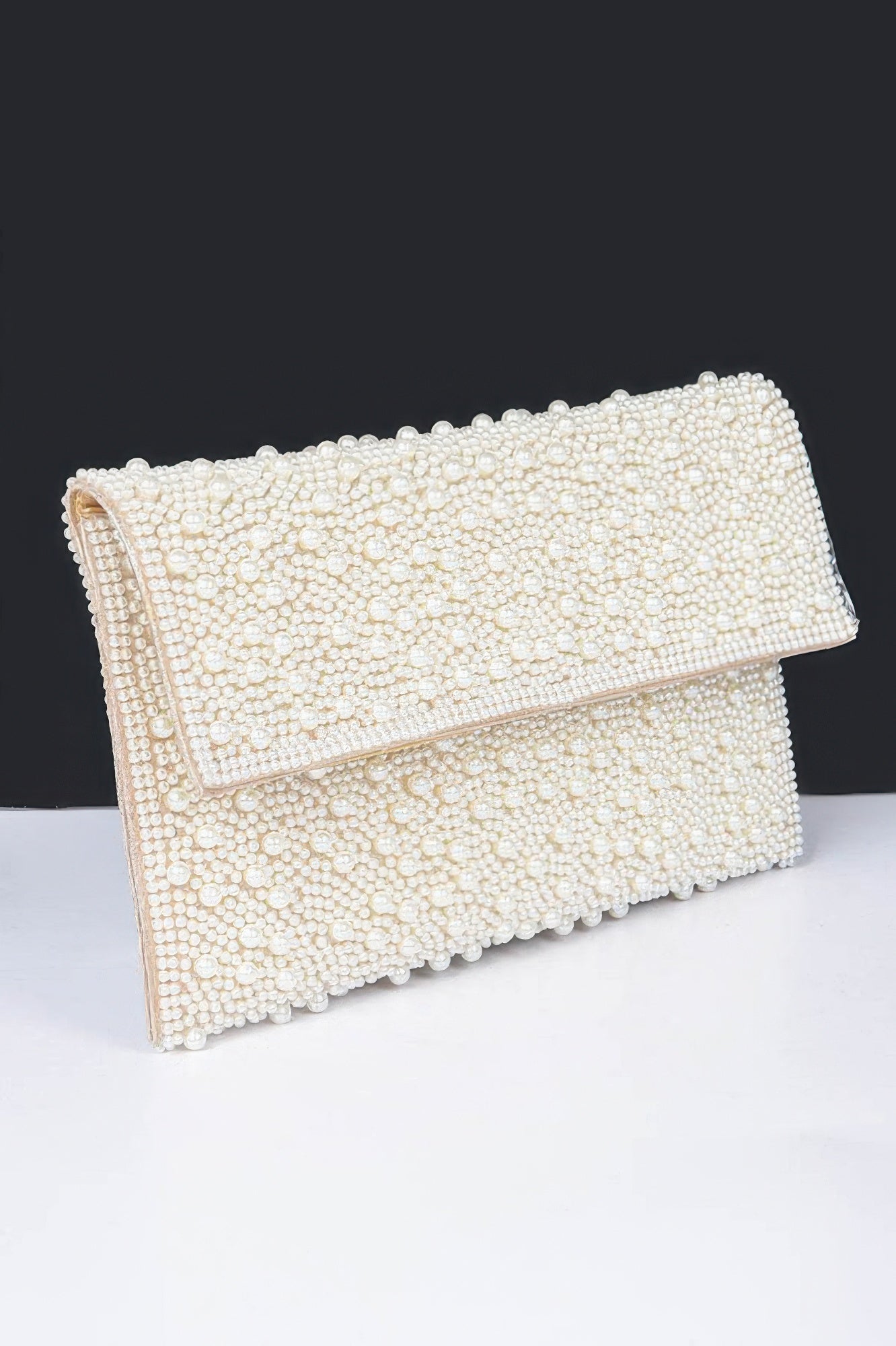 Faux Pearl Party Clutch - LODIMAE FASHION