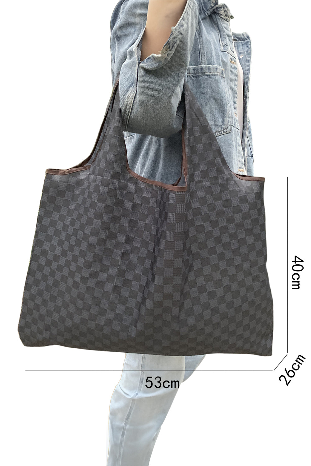 Foldable Large Eco-Friendly Tote Bag - Travel Shopping Bag UK - LODIMAE FASHION