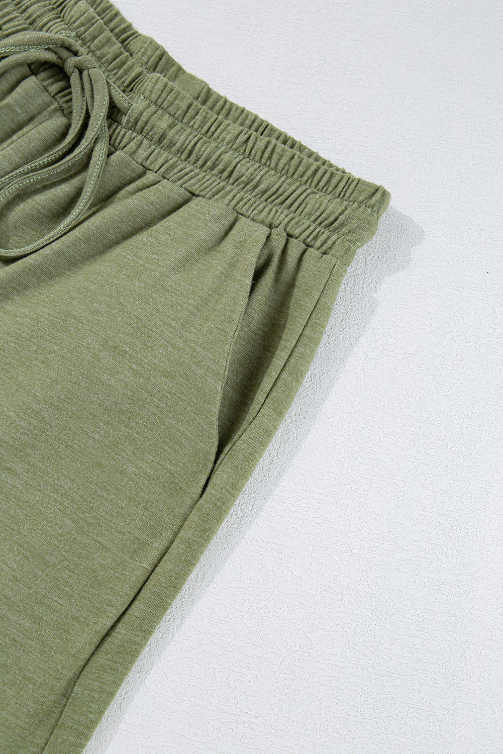 Dune Solid Color Ruffle Hem Wide Leg Pants - LODIMAE FASHION