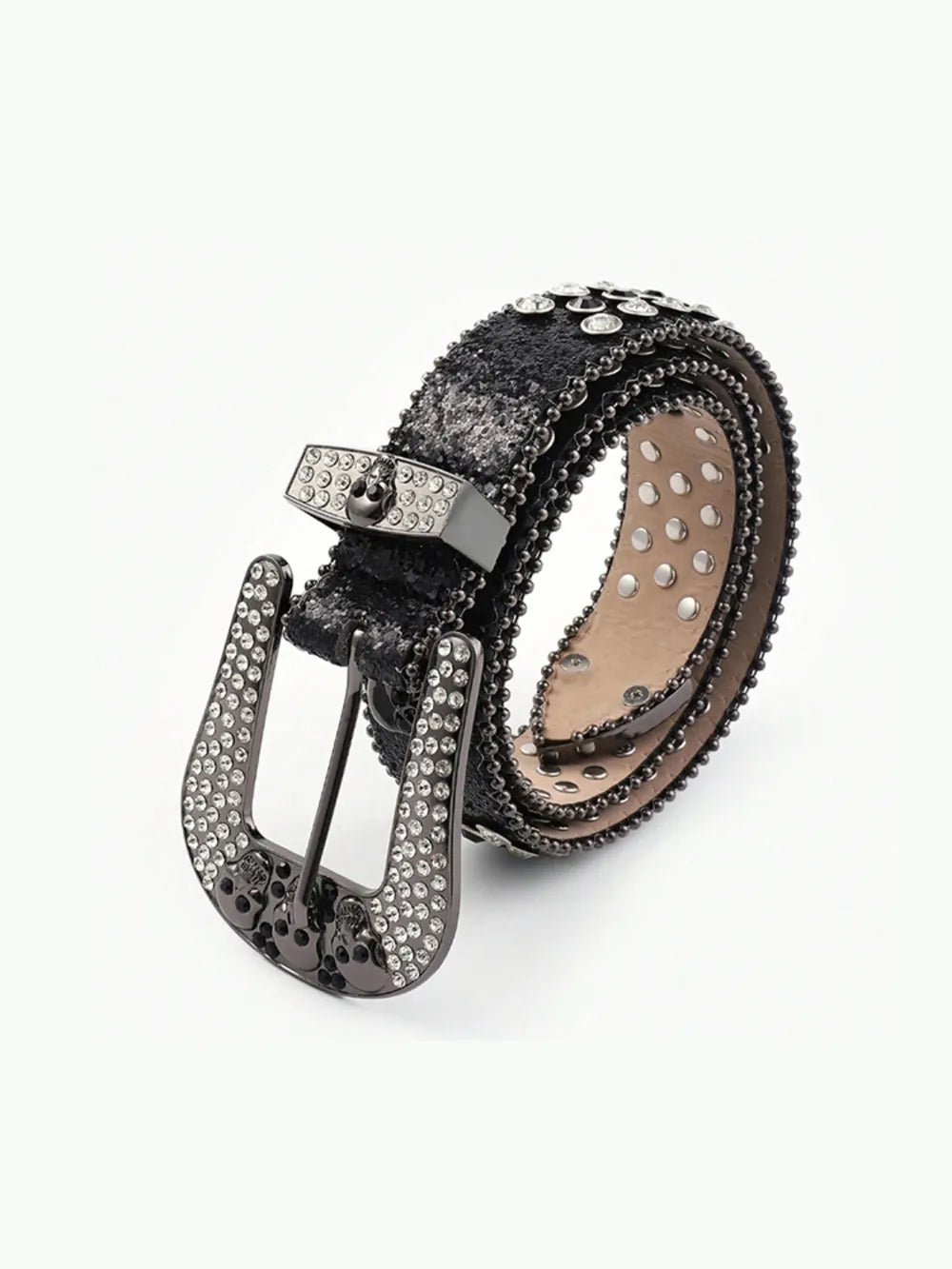 PU Leather Skull Belt - LODIMAE FASHION 