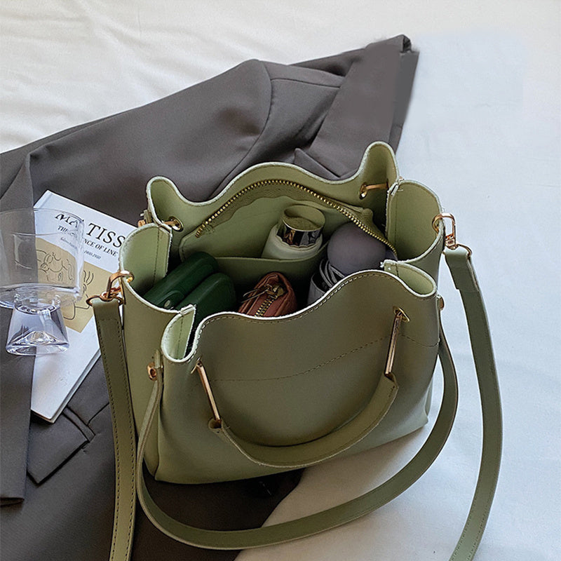 Bucket Bag Simple All-match Portable Shoulder Crossbody Bags - LODIMAE FASHION 