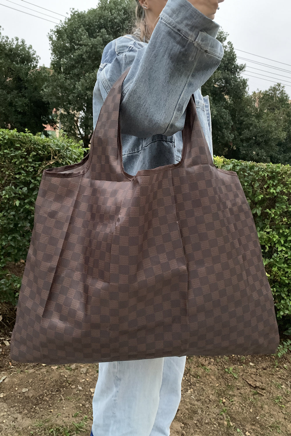 Foldable Large Eco-Friendly Tote Bag - Travel Shopping Bag UK - LODIMAE FASHION 