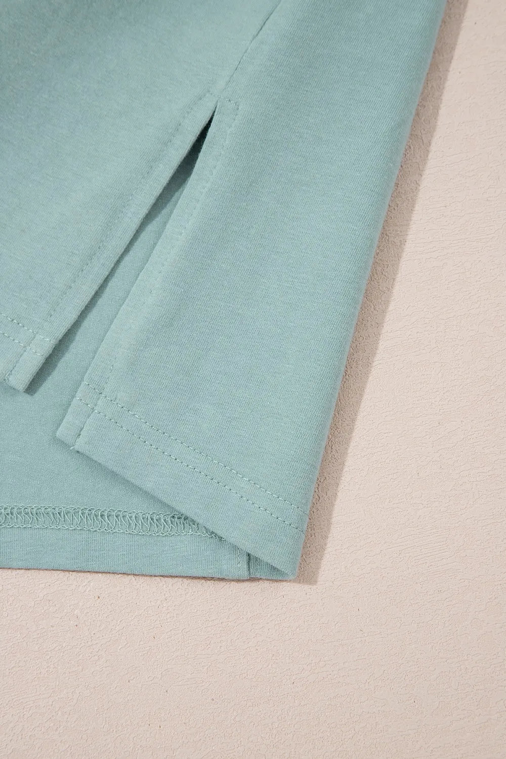 Frayed Denim Star Patched Oversize T Shirt - LODIMAE FASHION 