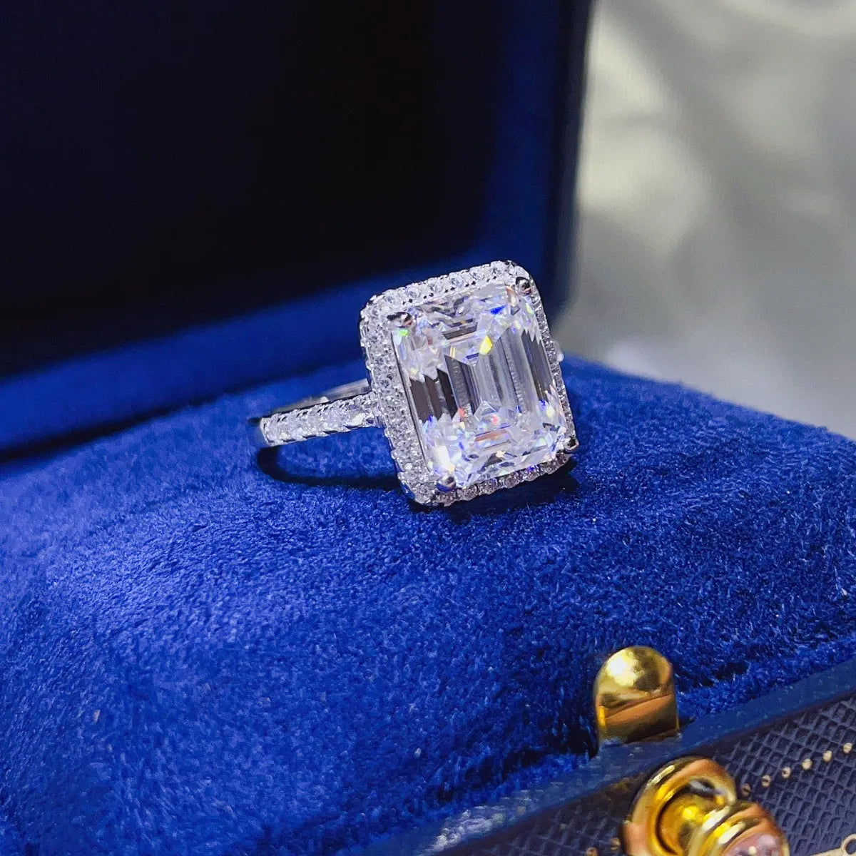 5 Carat Moissanite 925 Sterling Silver Ring - LODIMAE FASHION 