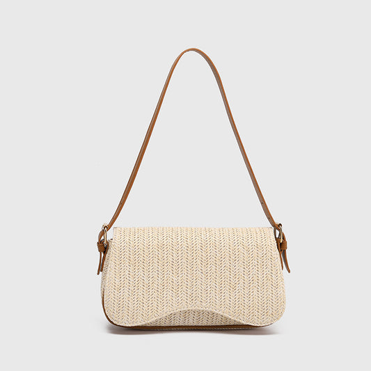 Straw Bag Women's Shoulder Bag - LODIMAE FASHION 