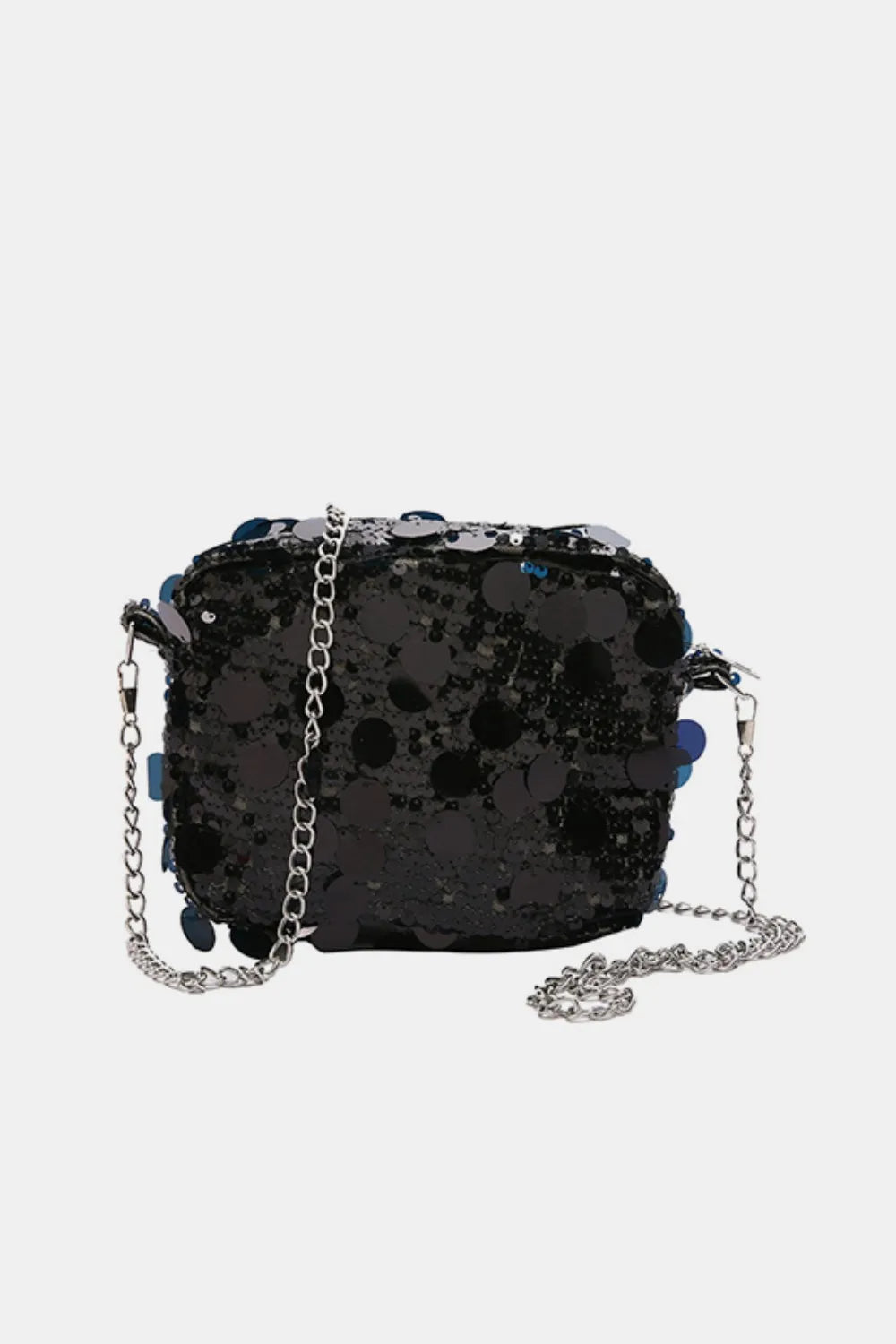 Sequin Chain Shoulder Bag - LODIMAE FASHION 