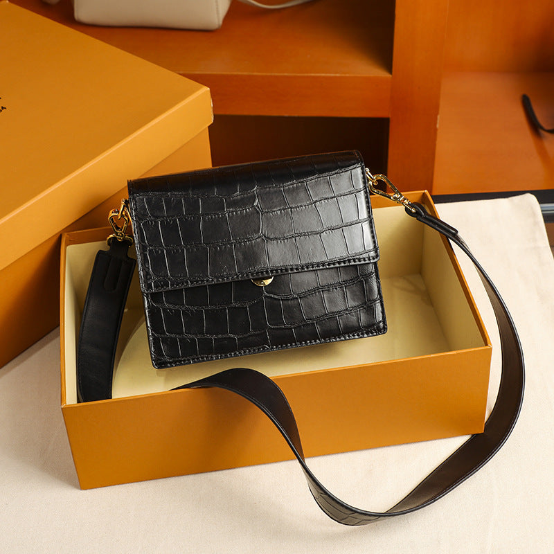 Shoulder Bag Stone Grain Messenger Fashion - LODIMAE FASHION 