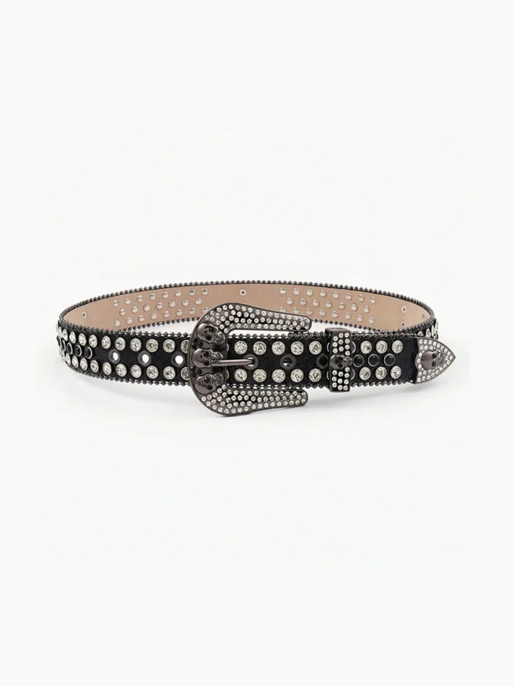 PU Leather Skull Belt - LODIMAE FASHION 