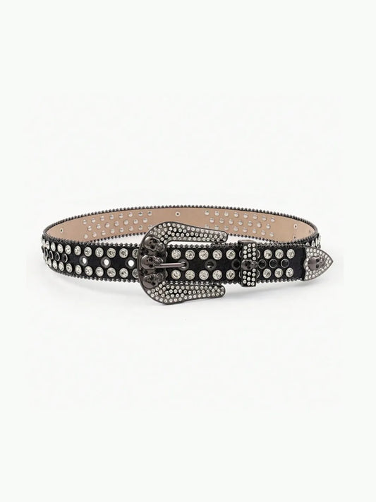 PU Leather Skull Belt - LODIMAE FASHION 