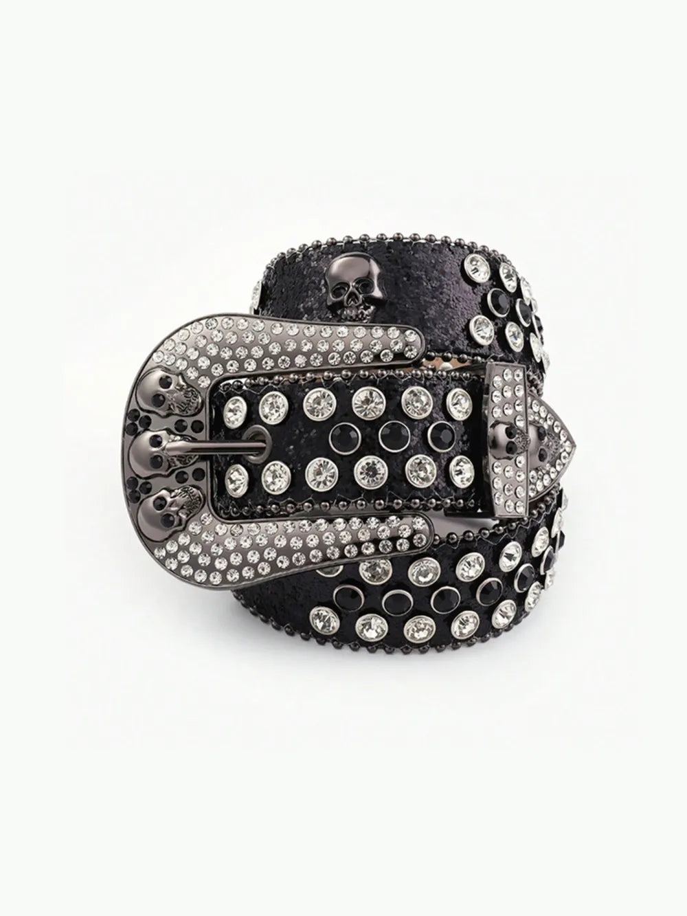 PU Leather Skull Belt - LODIMAE FASHION 
