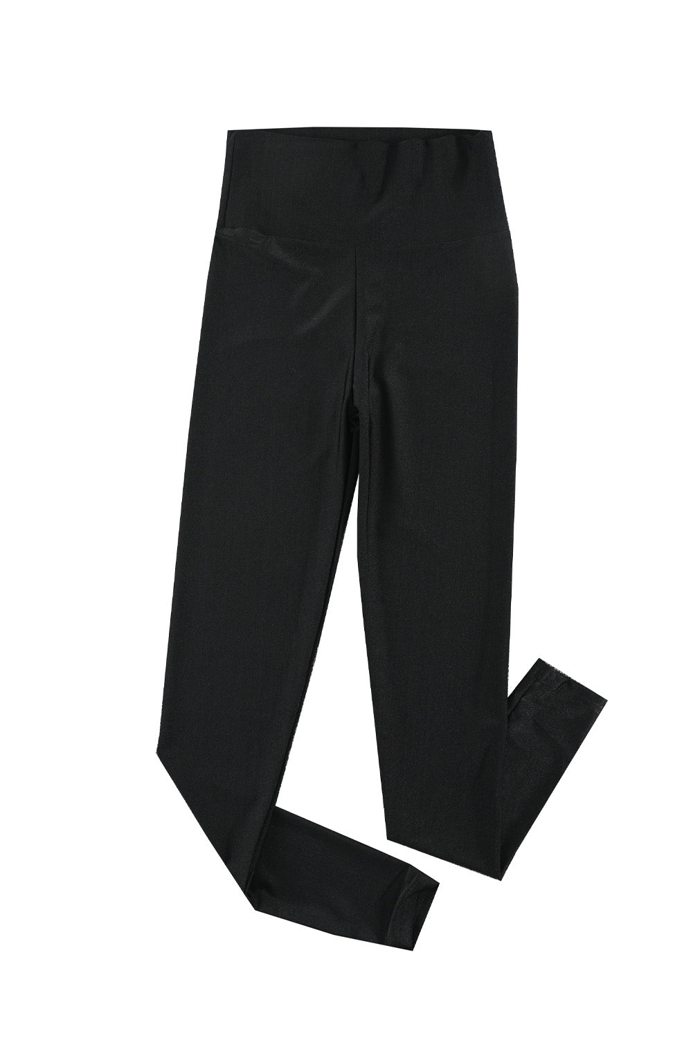 Black Waist Cincher High Rise Tight Leggings - LODIMAE FASHION 