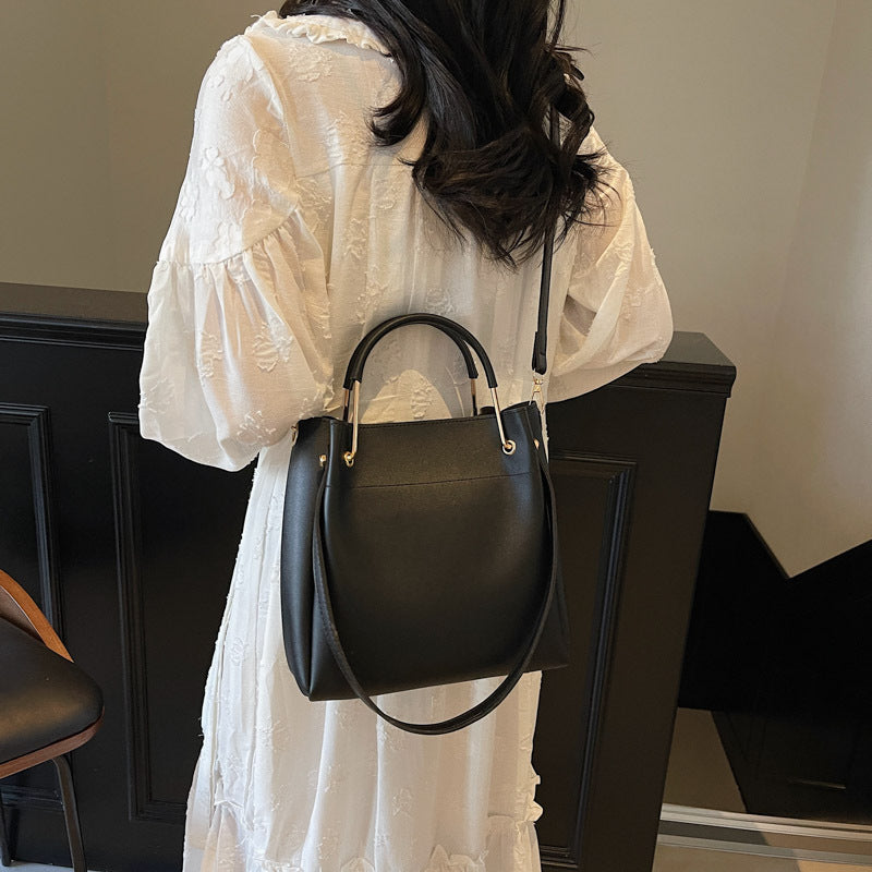 Bucket Bag Simple All-match Portable Shoulder Crossbody Bags - LODIMAE FASHION 
