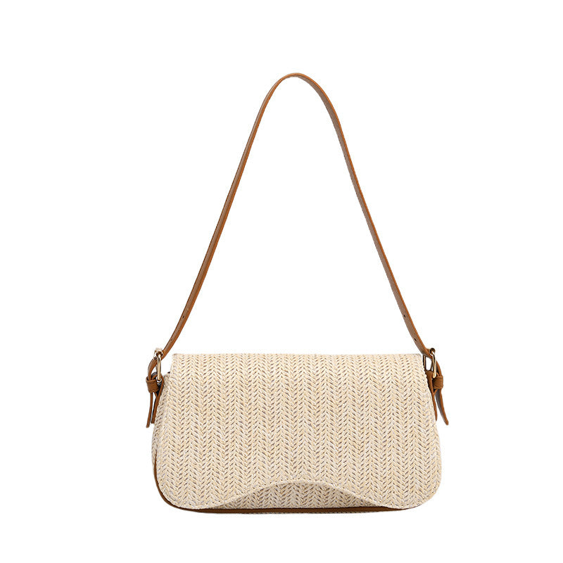 Straw Bag Women's Shoulder Bag - LODIMAE FASHION 