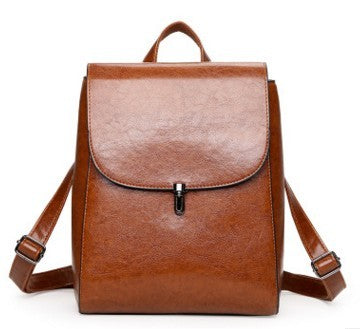Fashion Women's Leather Backpack - Premium School & Travel Bag - LODIMAE FASHION 