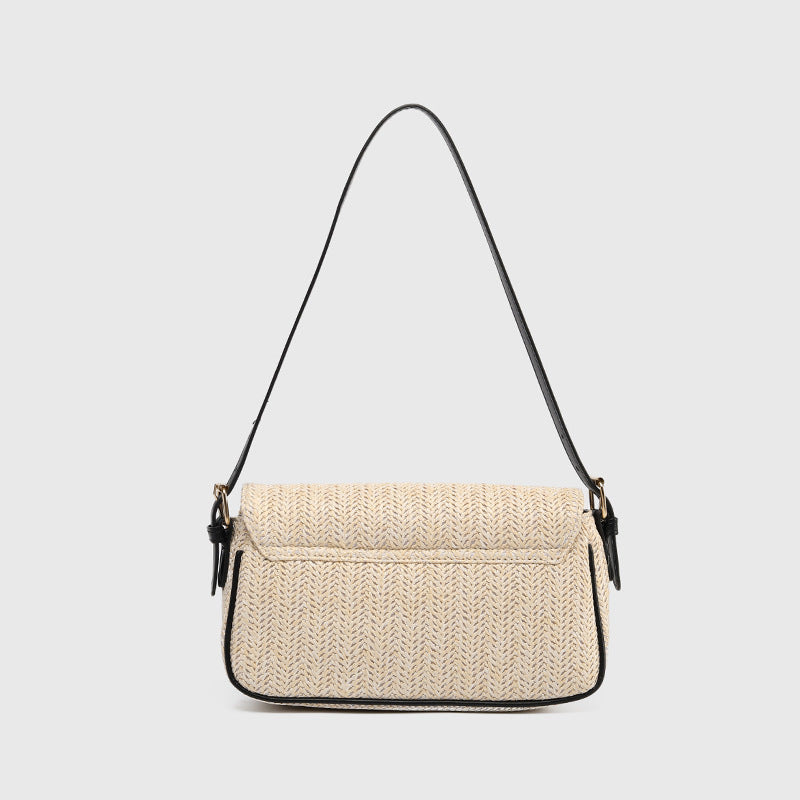 Straw Bag Women's Shoulder Bag - LODIMAE FASHION 