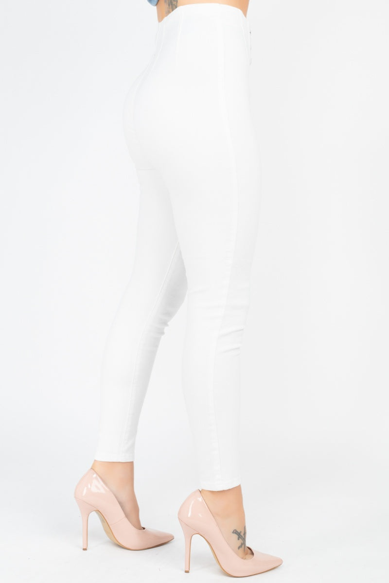 High Waist Denim Jeans - LODIMAE FASHION 