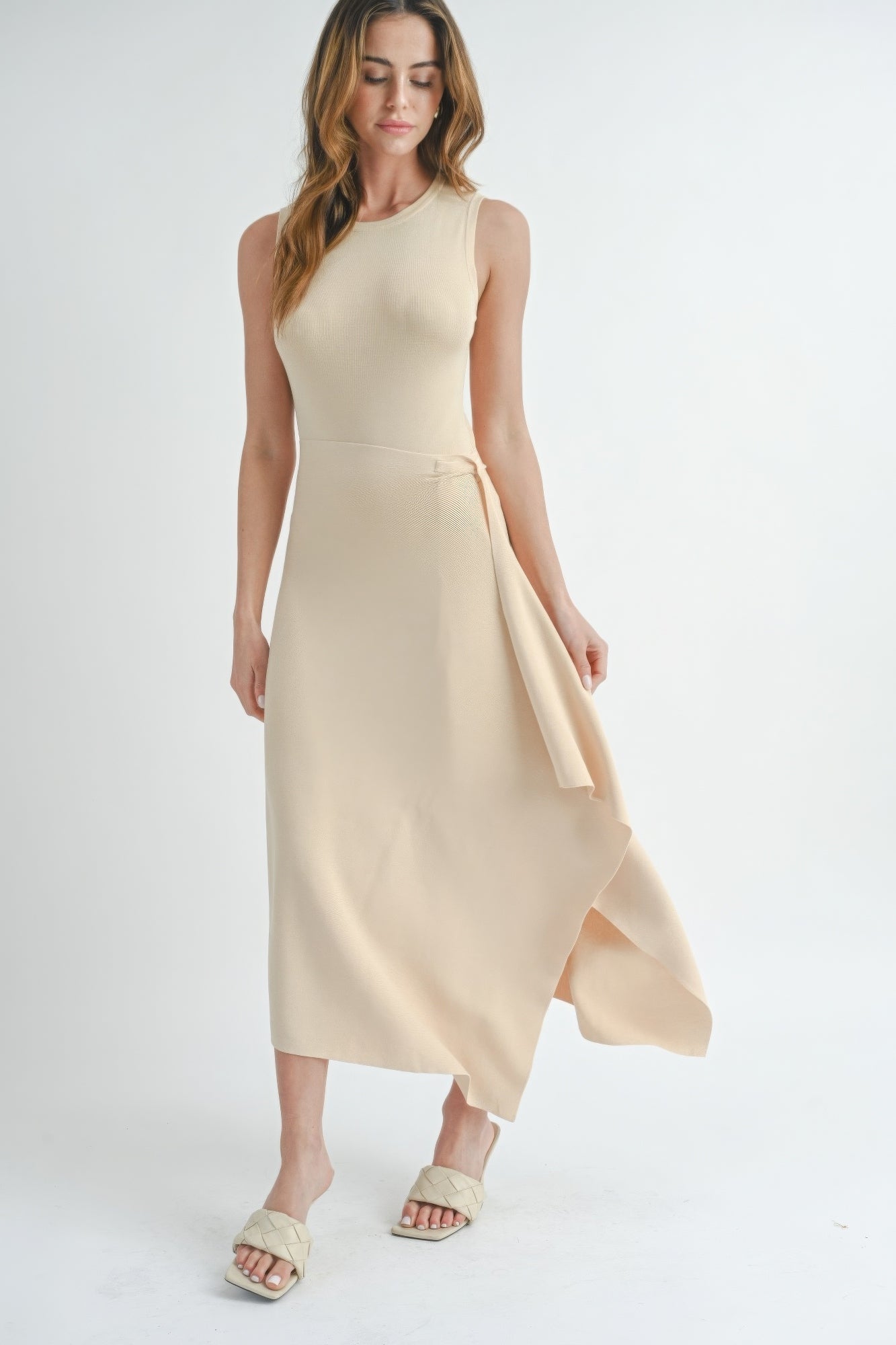 Maxi Dress With Slit - LODIMAE FASHION 