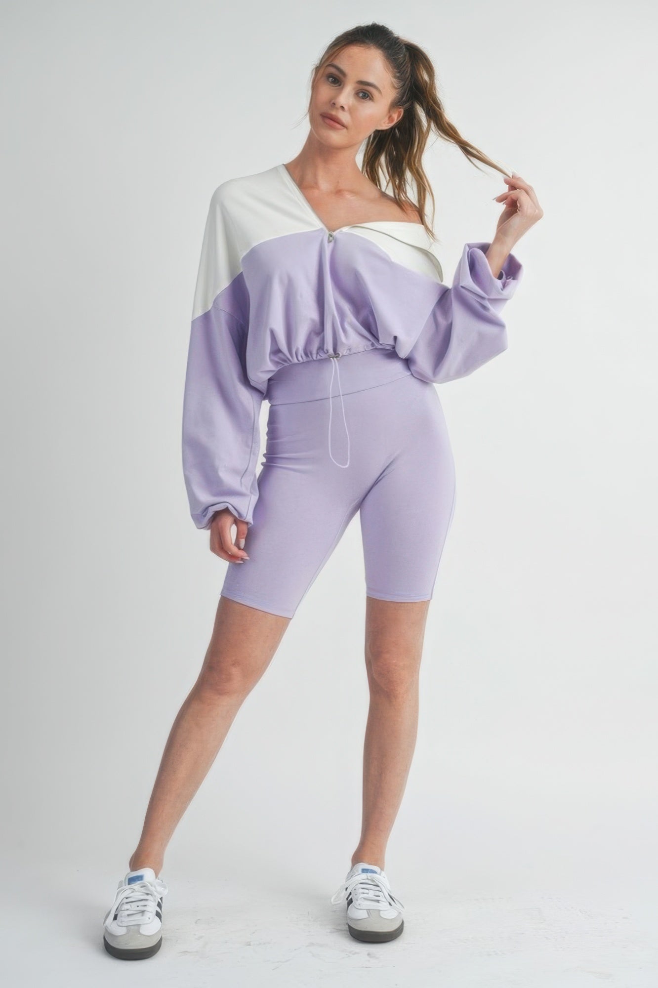 Biker Shorts 2 Piece Set - LODIMAE FASHION 