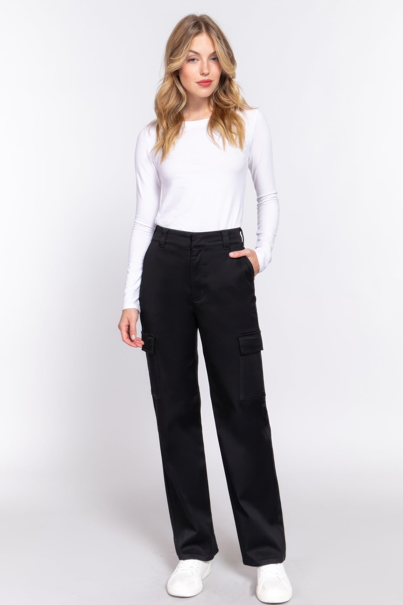 Straight Fit Long Pants - LODIMAE FASHION 