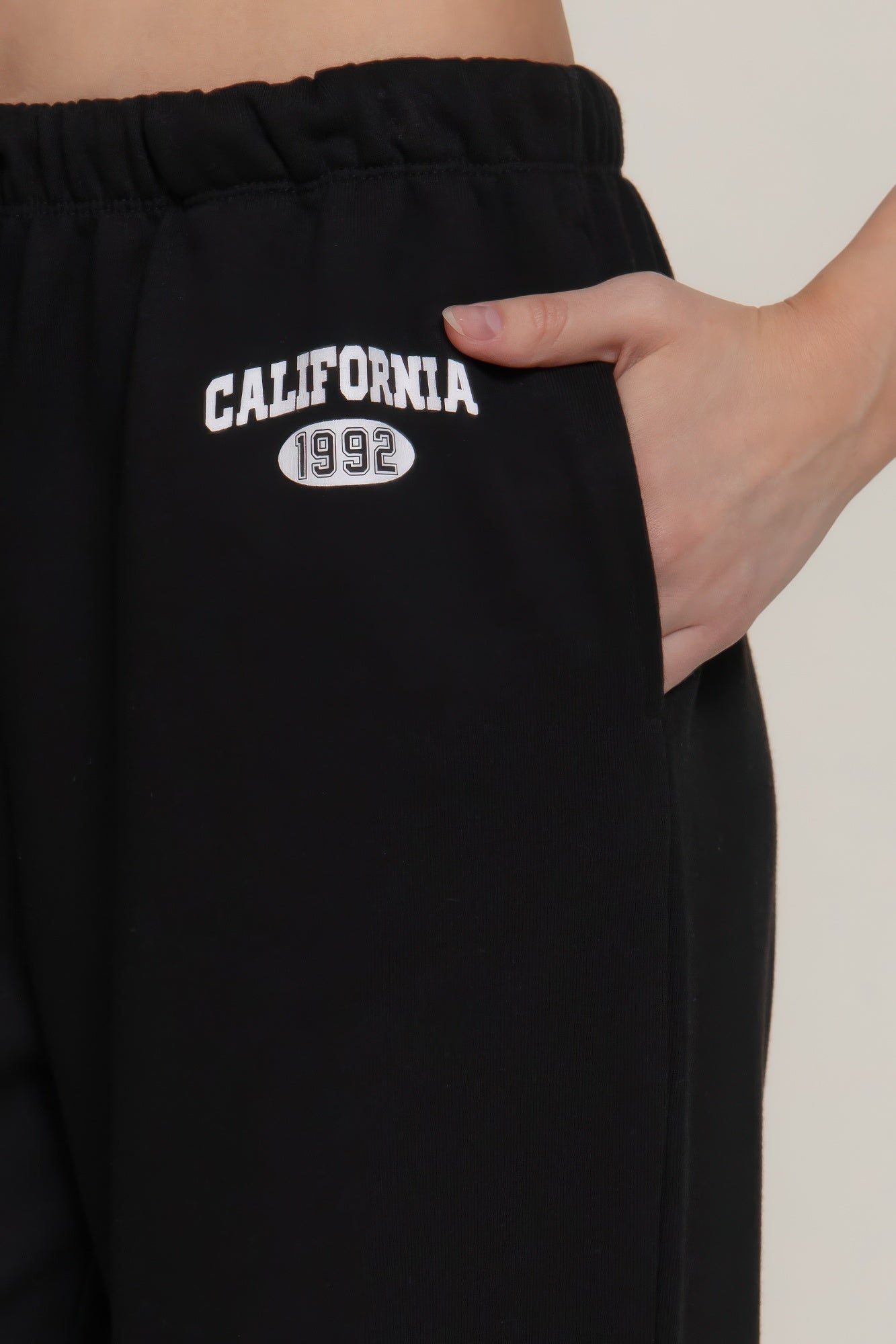 Waistband Print Detail Sweatpants - LODIMAE FASHION 